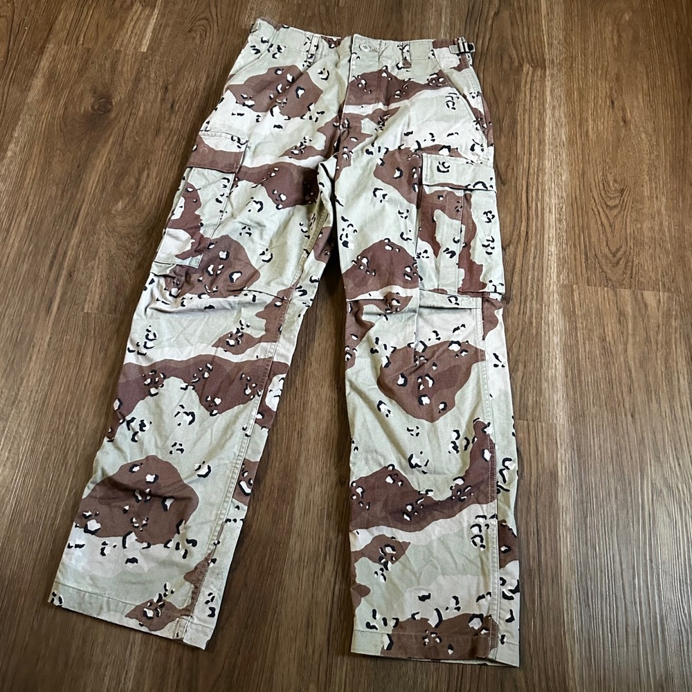 US Military Cargo Pants Mens Small Short Tan 6-Color Desert Camo Good Tactical